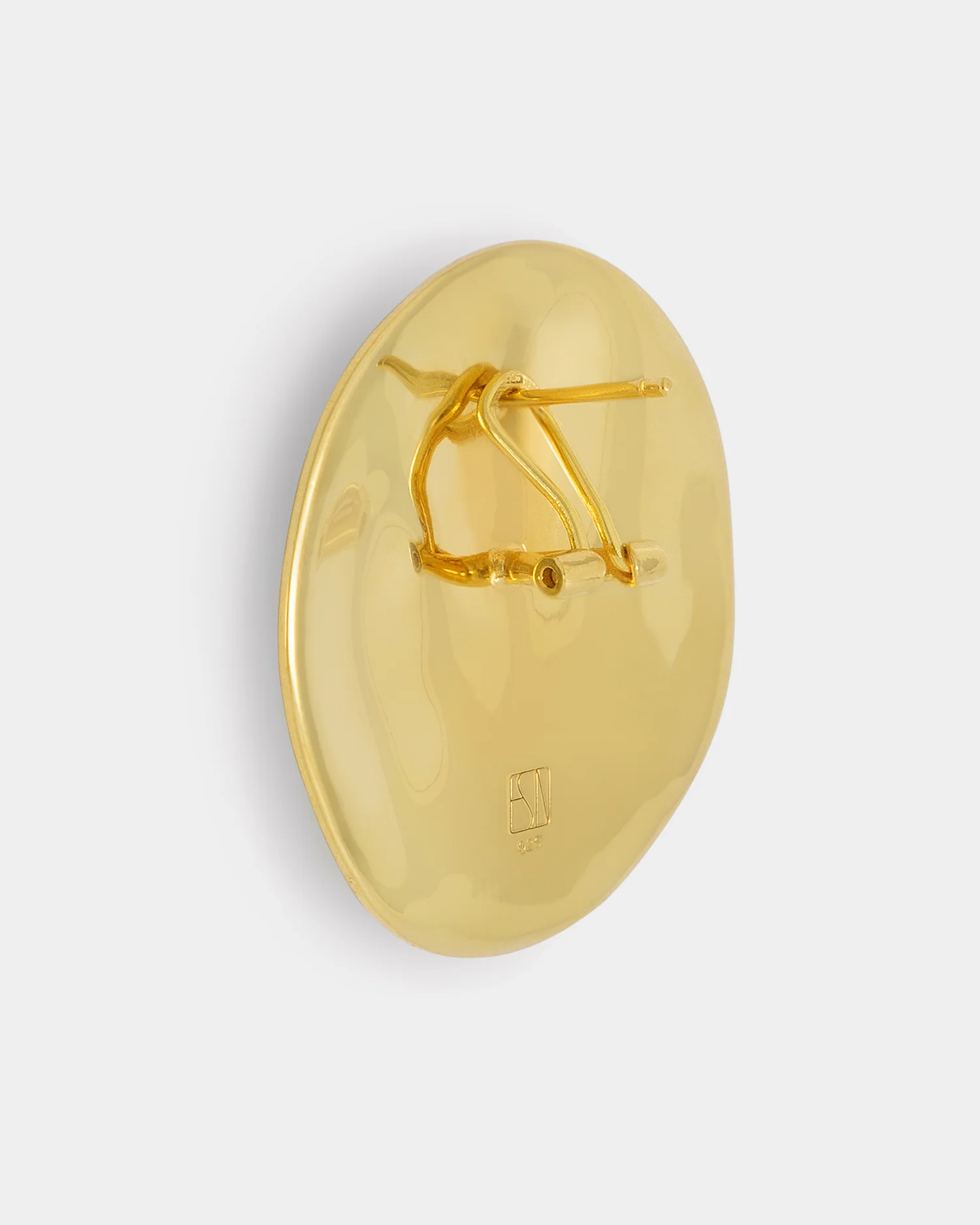 The Disc Earrings - Gold - Image 5