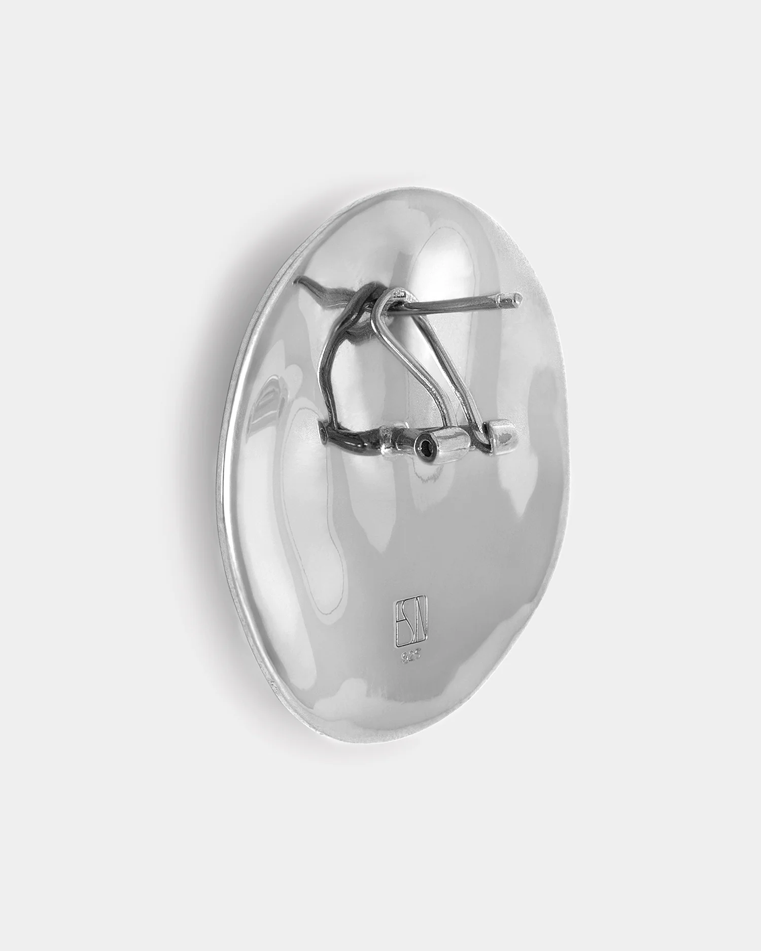 The Disc Earrings - Silver - Image 6