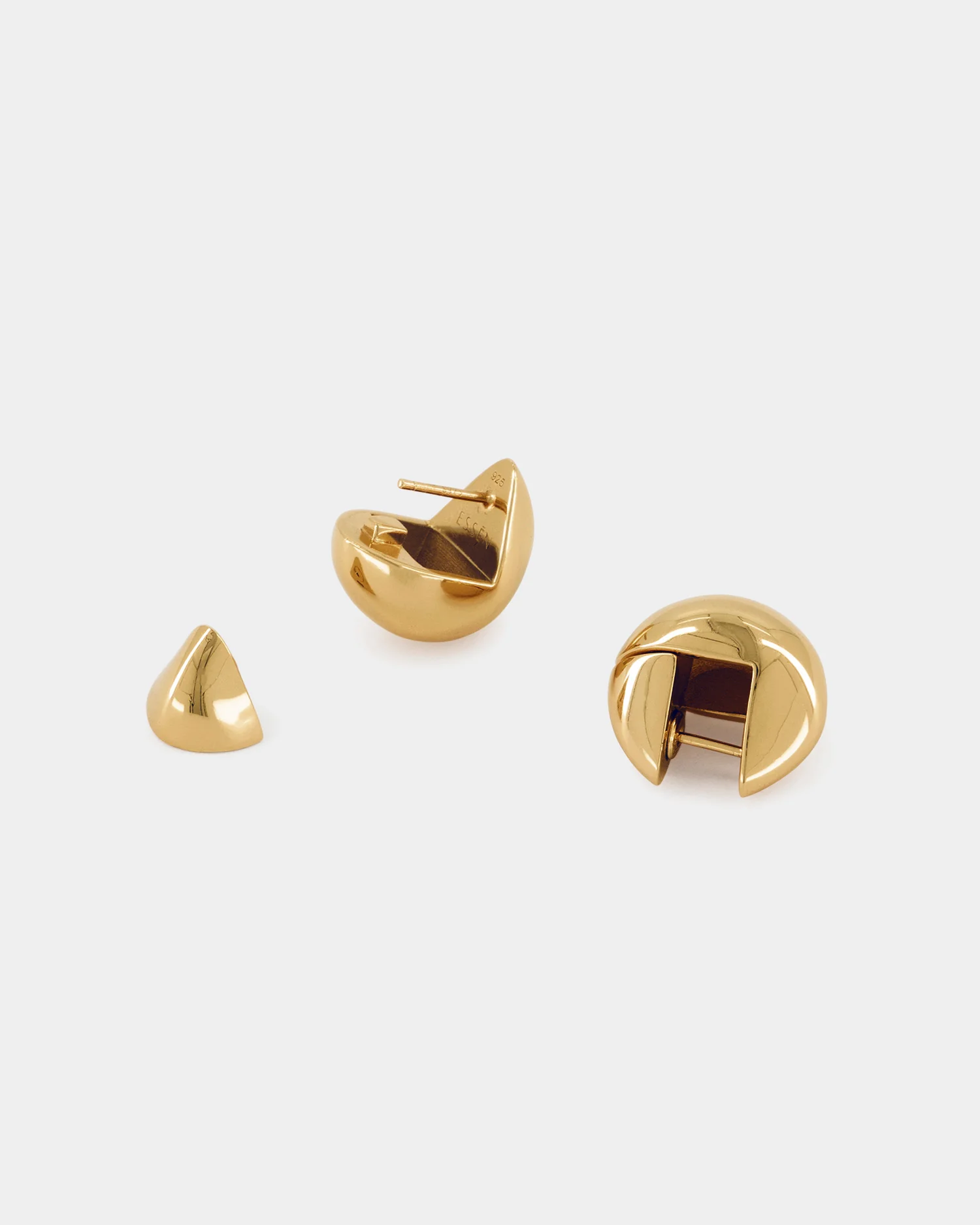 The Drop Earrings - Gold - Image 4