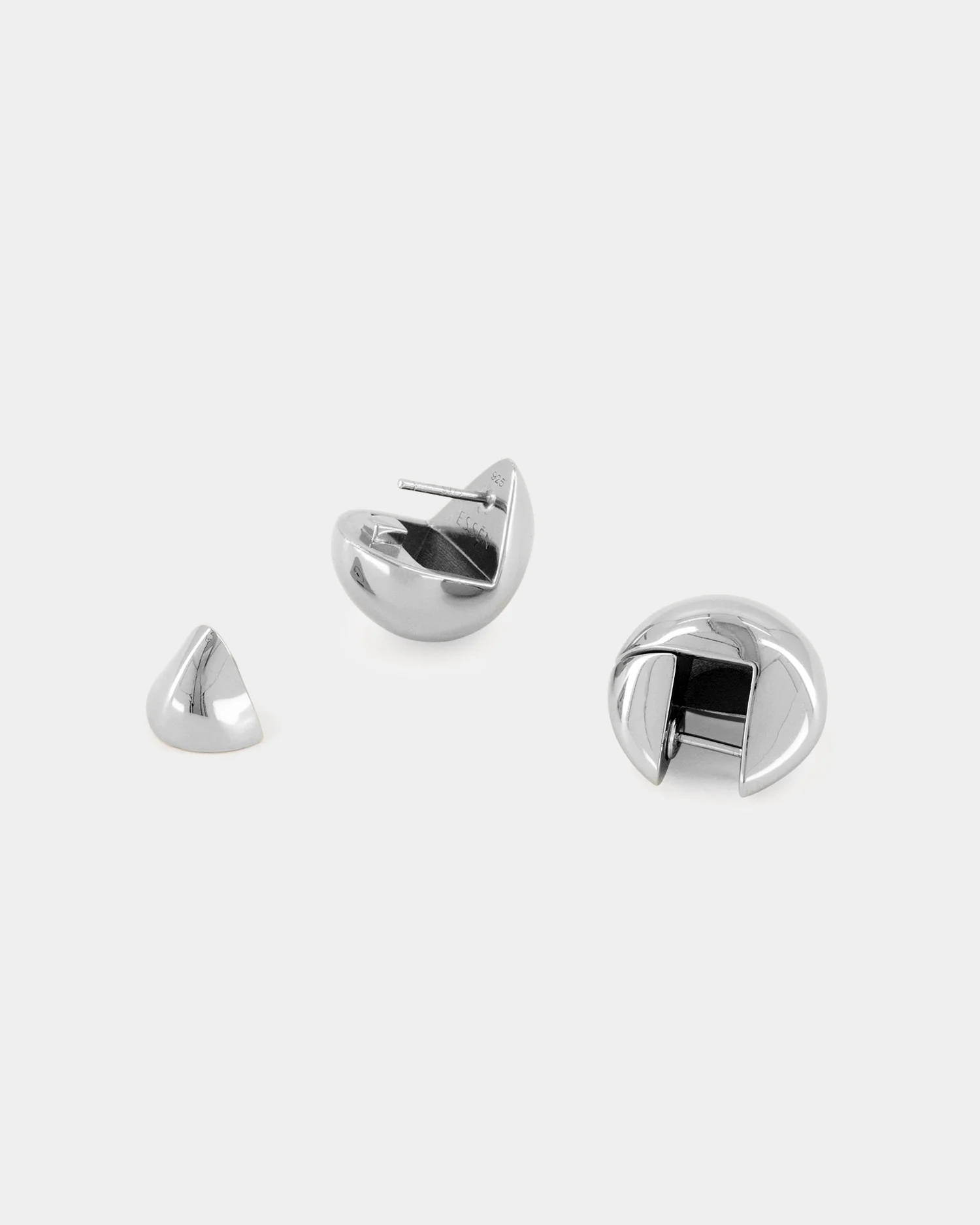 The Drop Earrings - Silver - Image 4