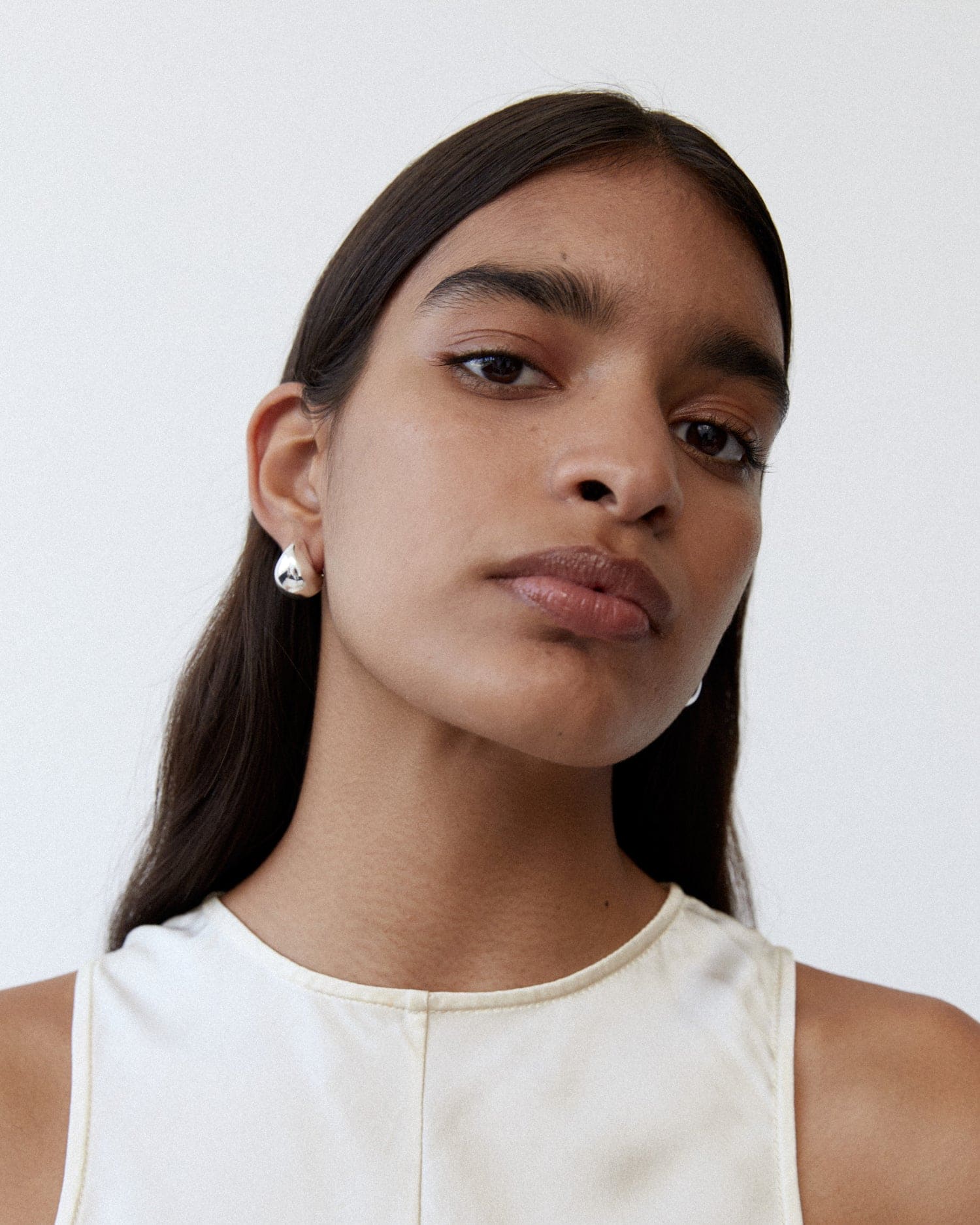 The Drop Earrings - Silver - Image 7