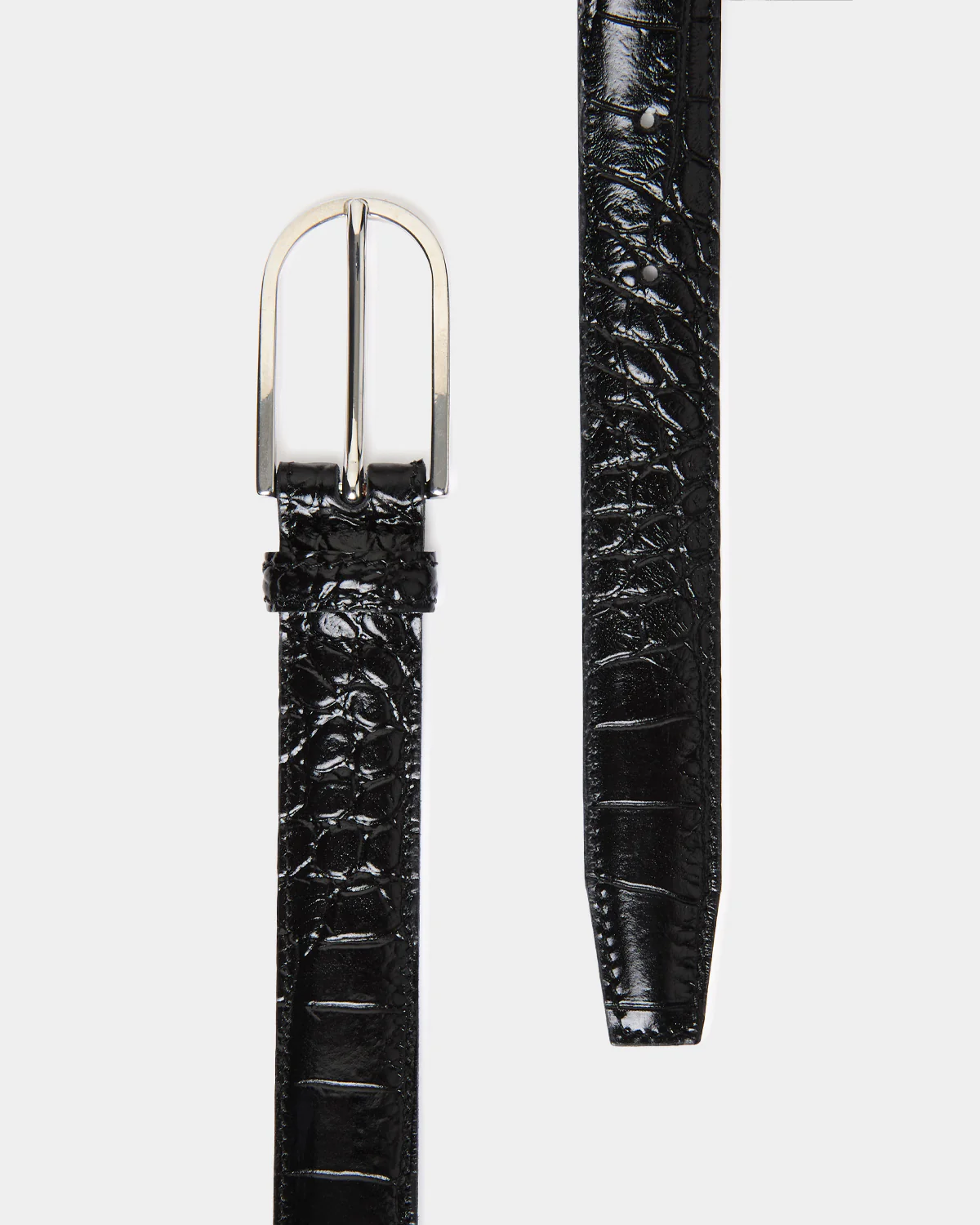 The Classic Belt - Black Croc - Image 3