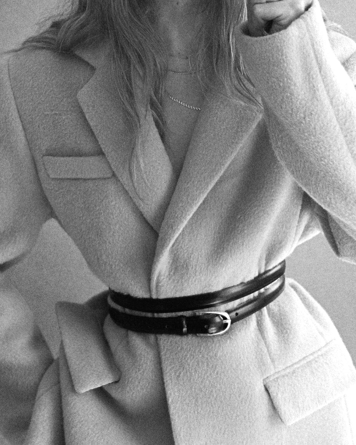 The Double Wrap Belt - Black - Image 3