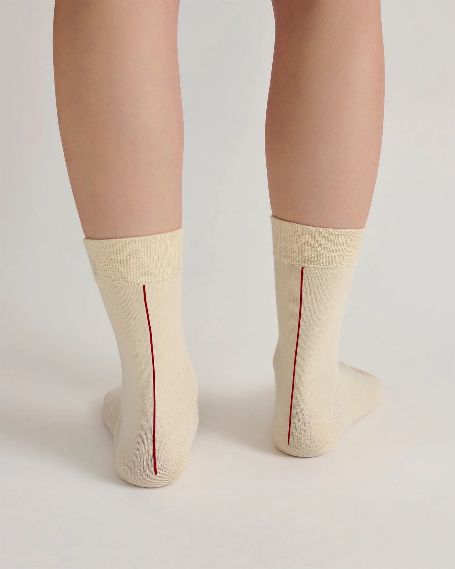 Classic Socks - Cream - Image 3