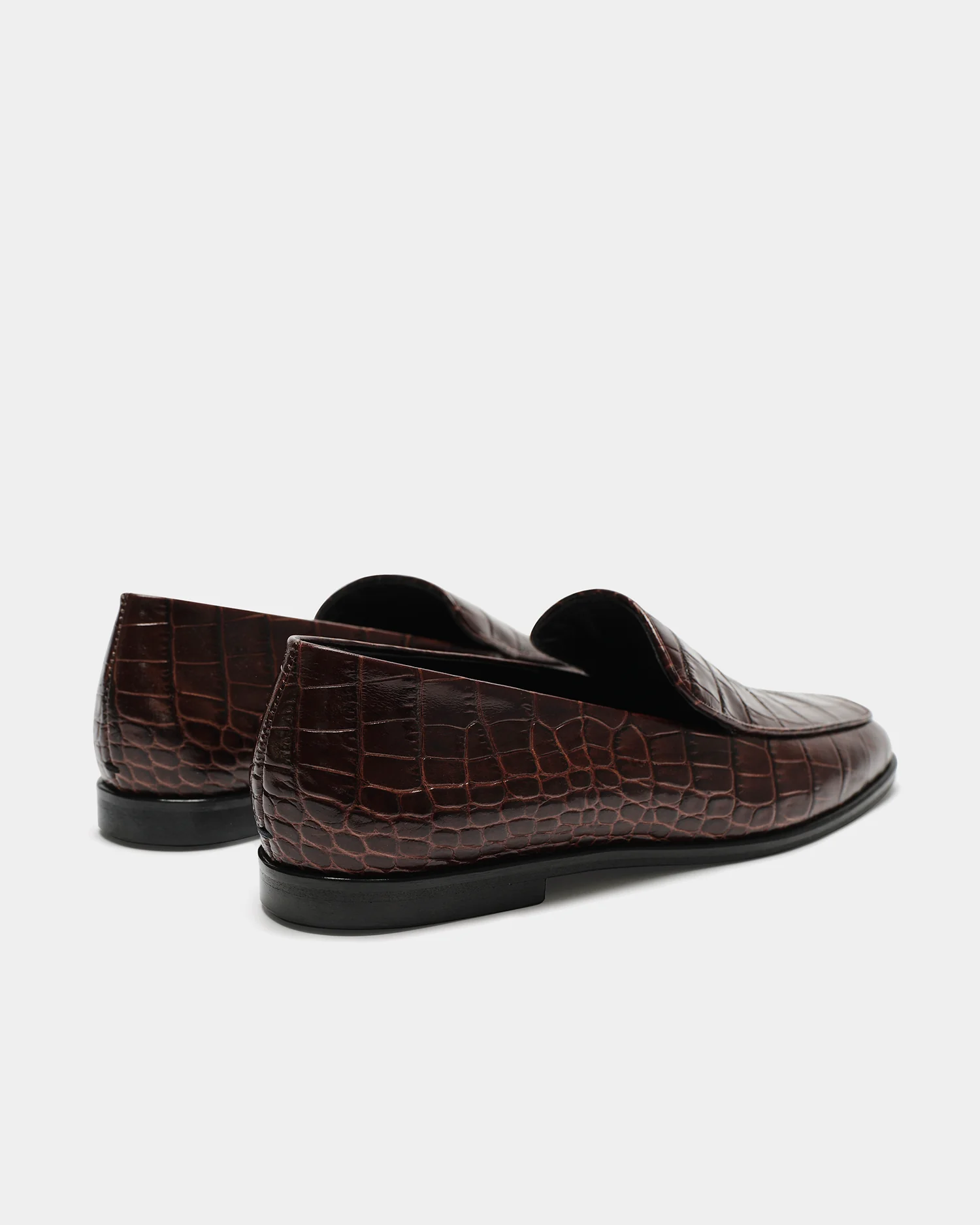 The Modern Moccasin - Brown Croc - Image 5