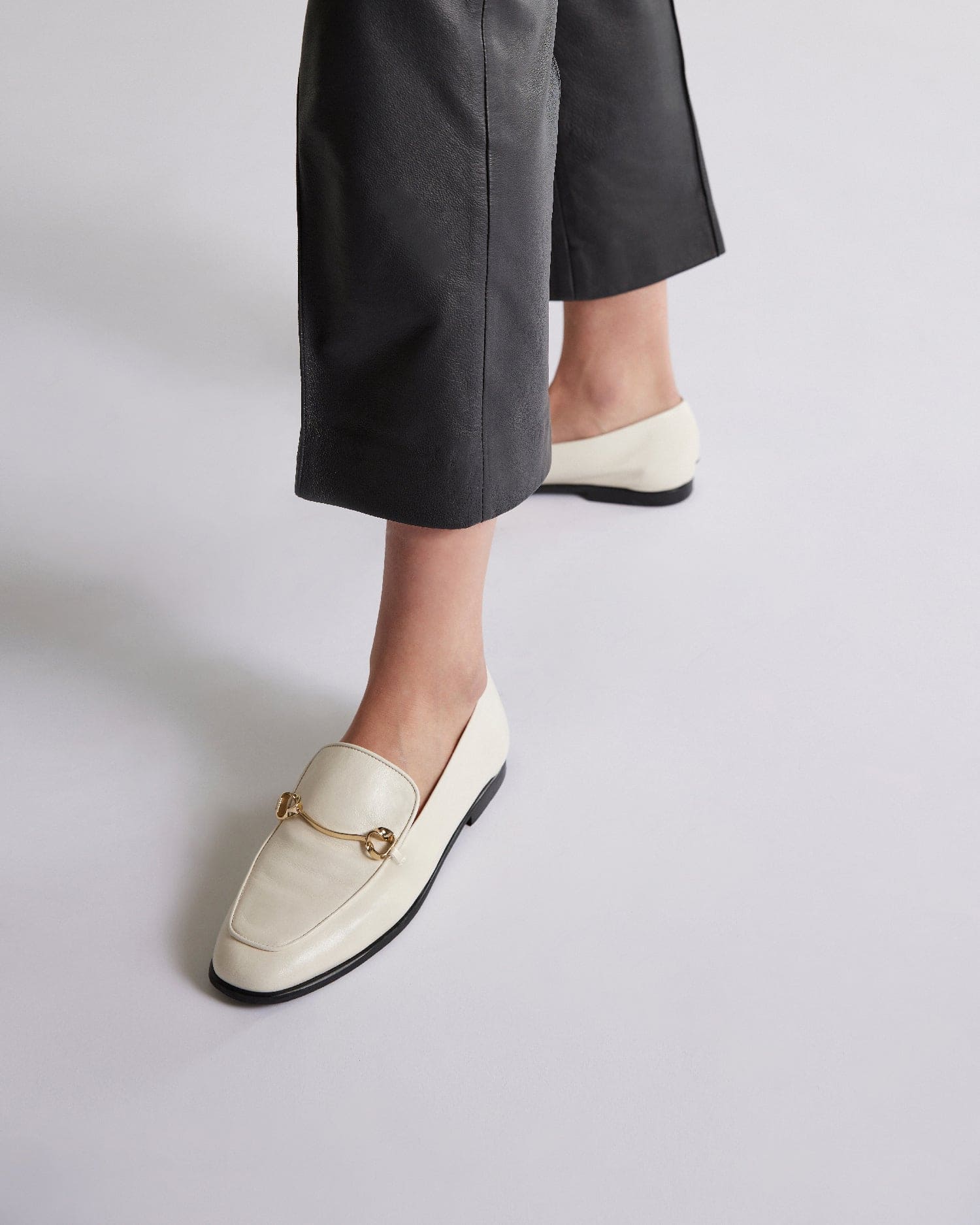The Modern Moccasin - Butter with hardware - Image 5