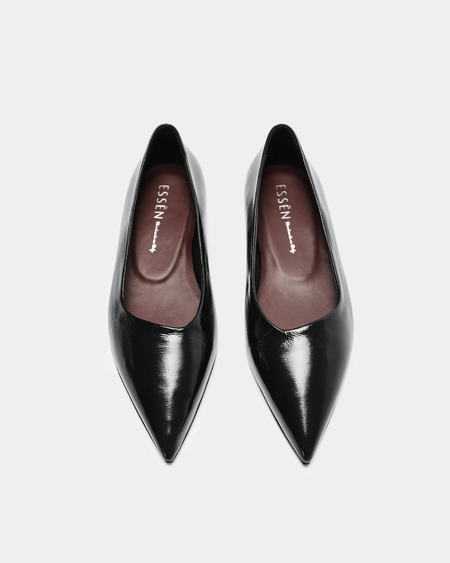 The Pointed Flat - Black Patent - Image 4