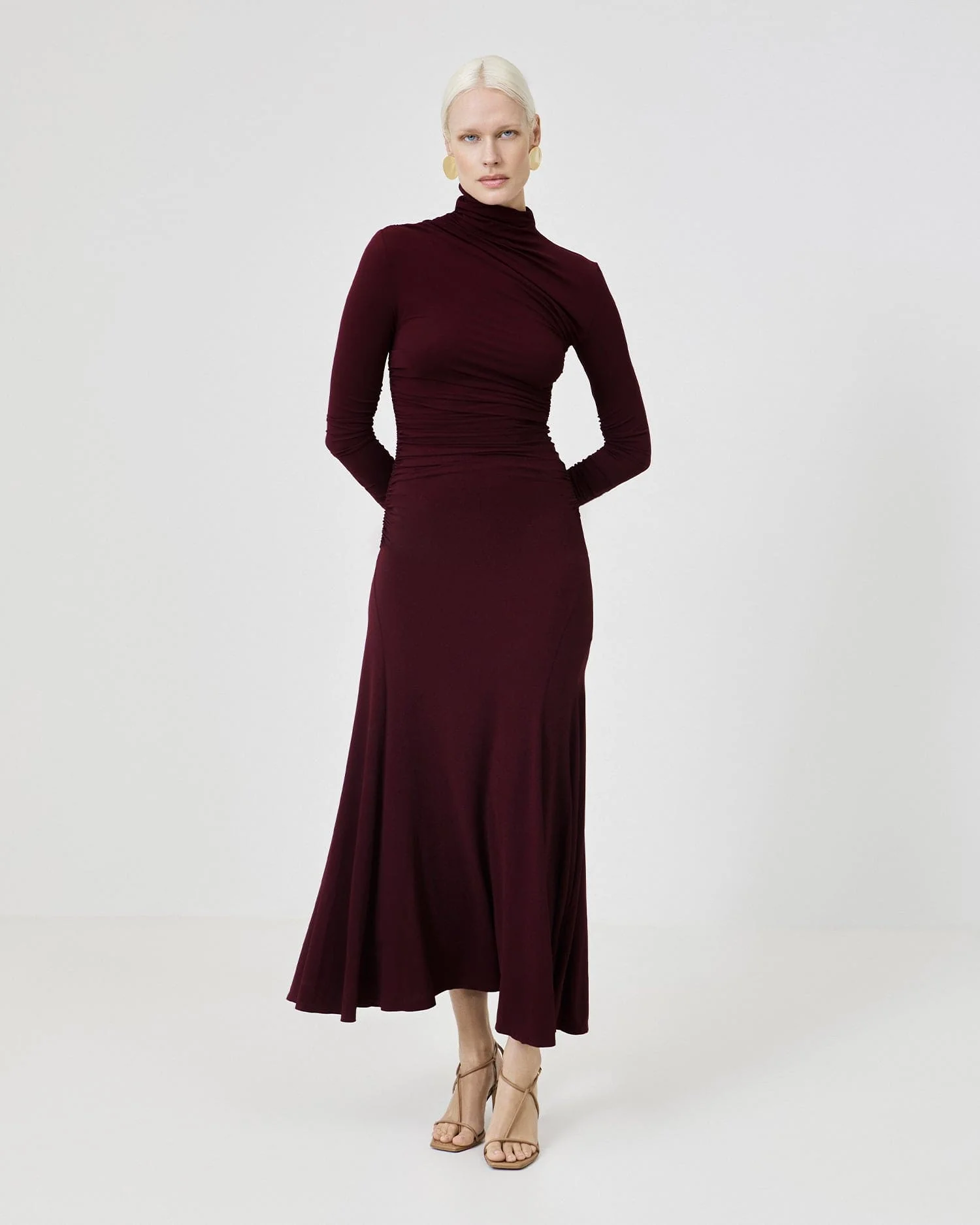 The Strappy Sandal - Almond - Image 3