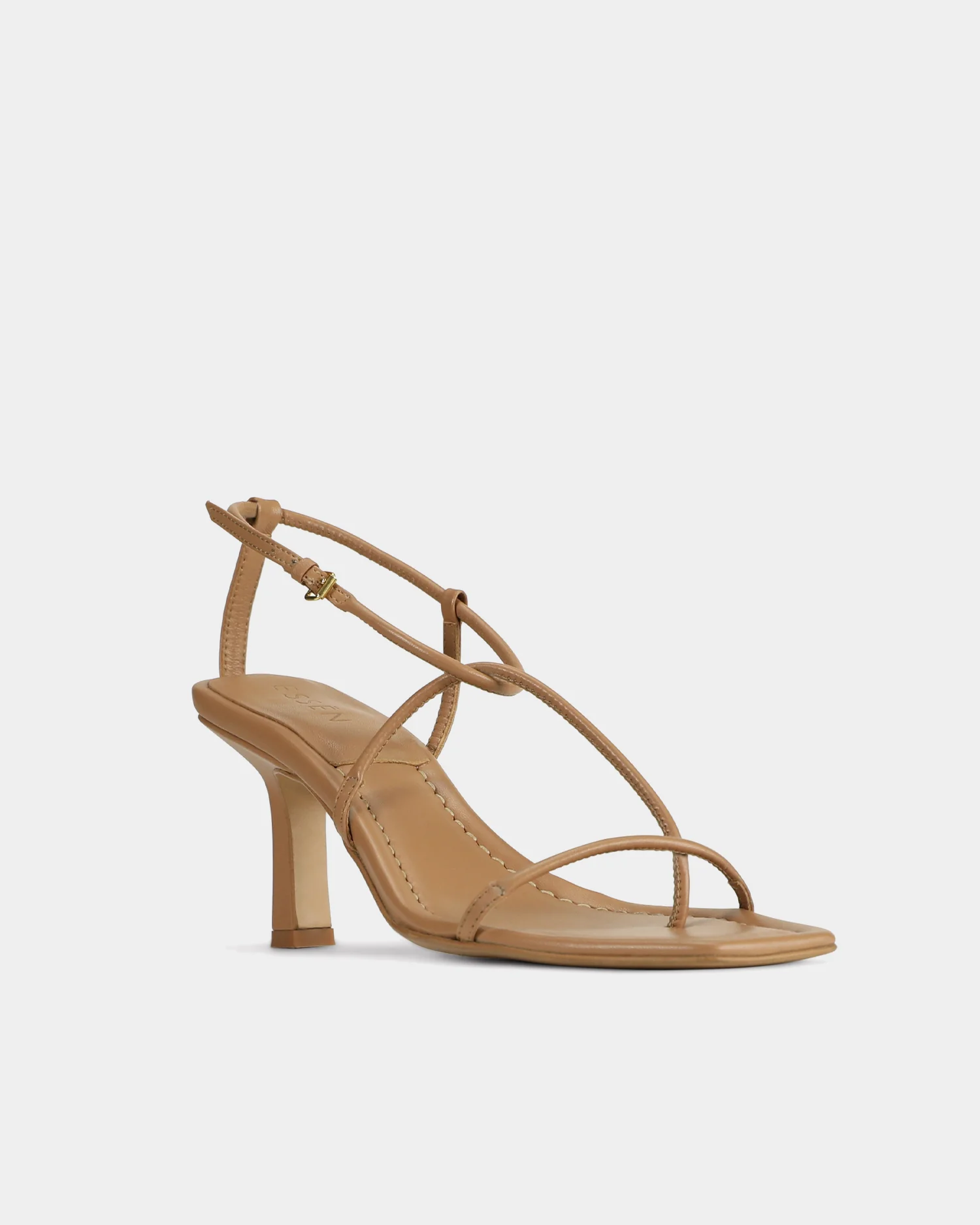 The Strappy Sandal - Almond - Image 4