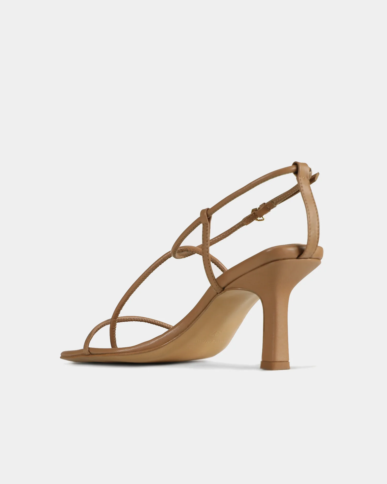 The Strappy Sandal - Almond - Image 5