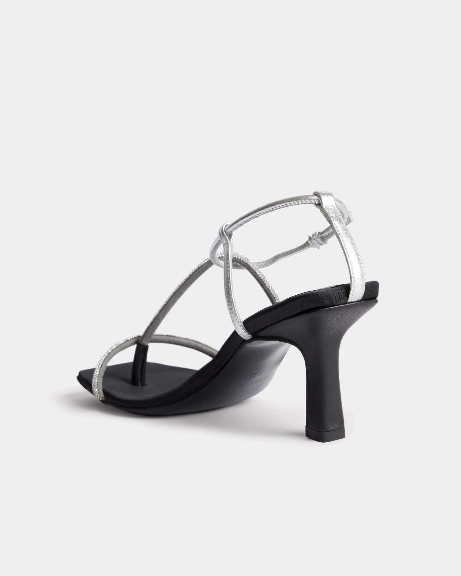 The Strappy Sandal - Crystal - Image 6